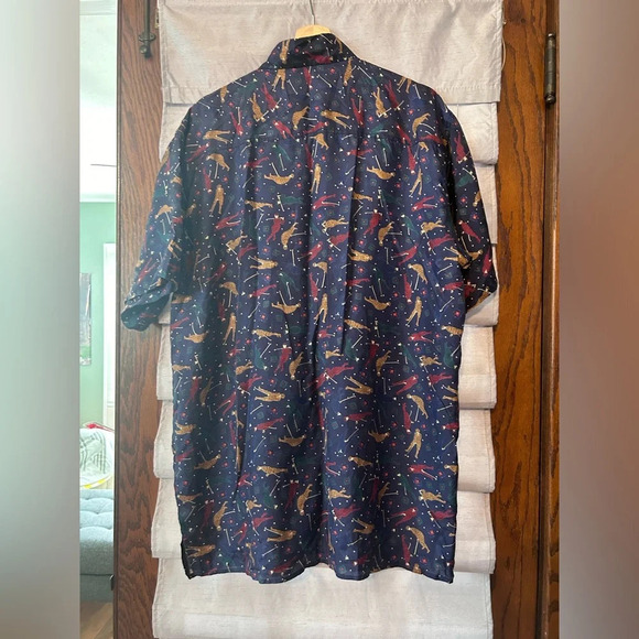 Vintage Robert Stock 100%  Silk Shirt size‎ Large - Picture 7 of 7
